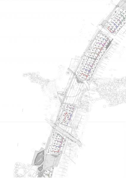 Kleingartenanlage Deckeloberfläche A7, Hamburg-Altona Kleingartenanlage Deckeloberfläche A7, Hamburg-Altona